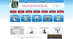 Desktop Screenshot of fitnesscenterbursa.com